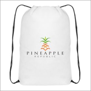 Drawstring Pineapple Republic Bag