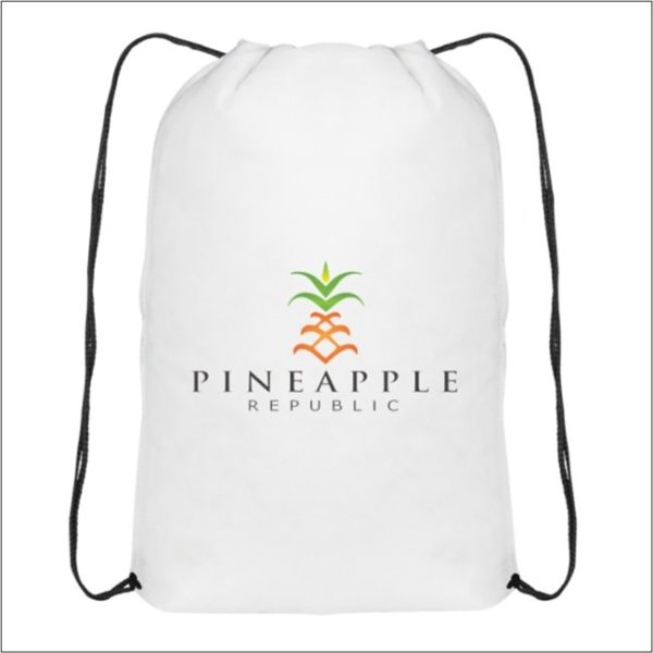 Drawstring Pineapple Republic Bag