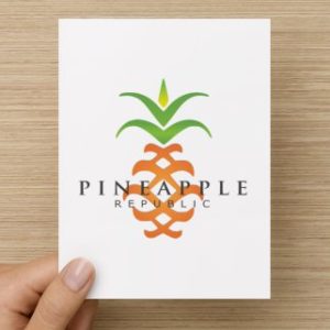Pineapple card front