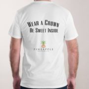 Stand Tall Wear a Crown, Mens Back-T-Shirt